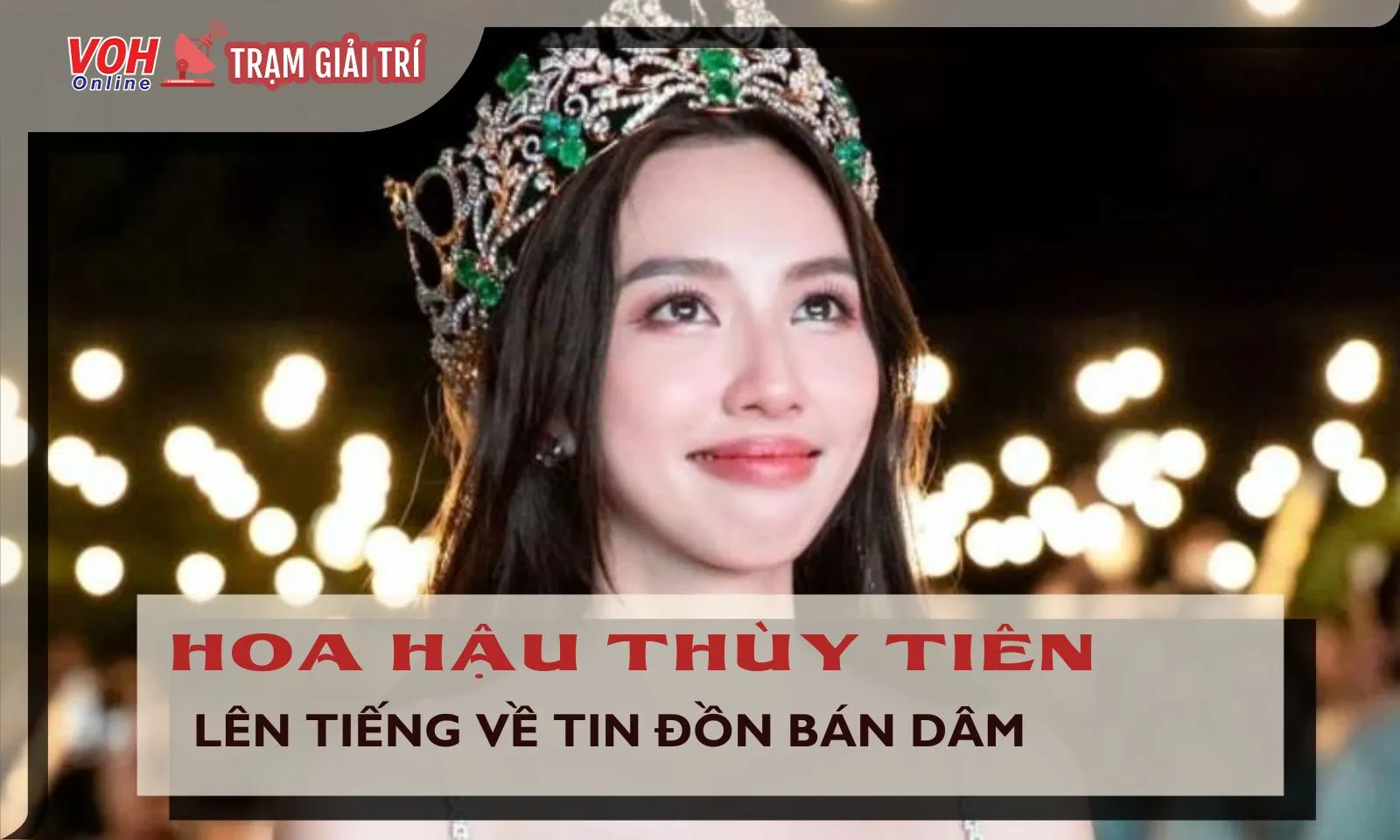 Nguyễn Thúc Thùy Tiên lên tiếng làm rõ ồn ào liên quan đến đường dây mua bán dâm