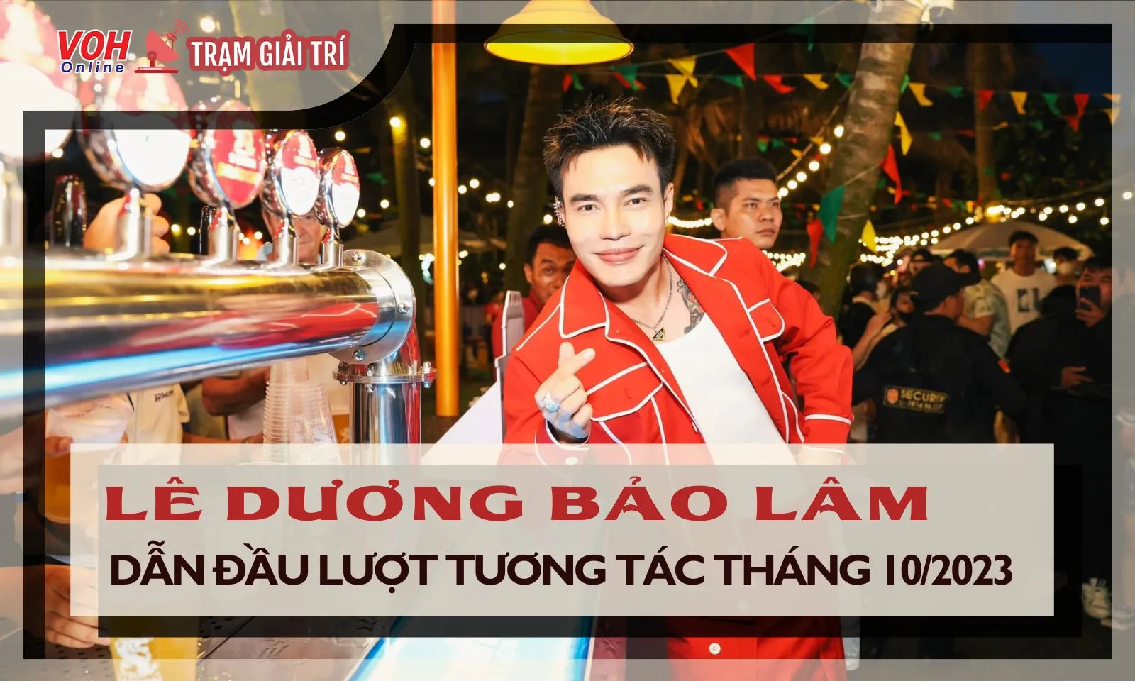 Lê Dương Bảo Lâm vượt mặt HIEUTHUHAI, dẫn đầu lượt tương tác tháng 10/2023