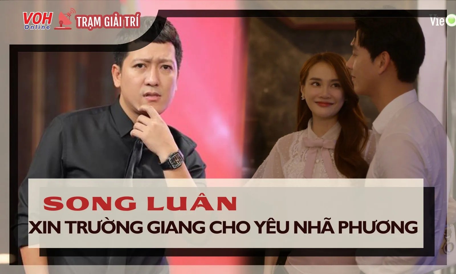 Phản ứng của Trường Giang khi Song Luân tìm đến nhà xin yêu Nhã Phương