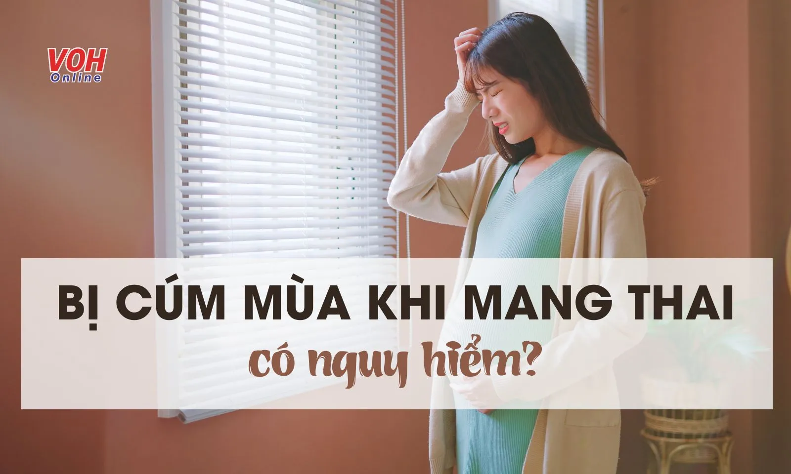 Bà bầu bị cúm cần lưu ý những gì để không ảnh hưởng thai nhi?