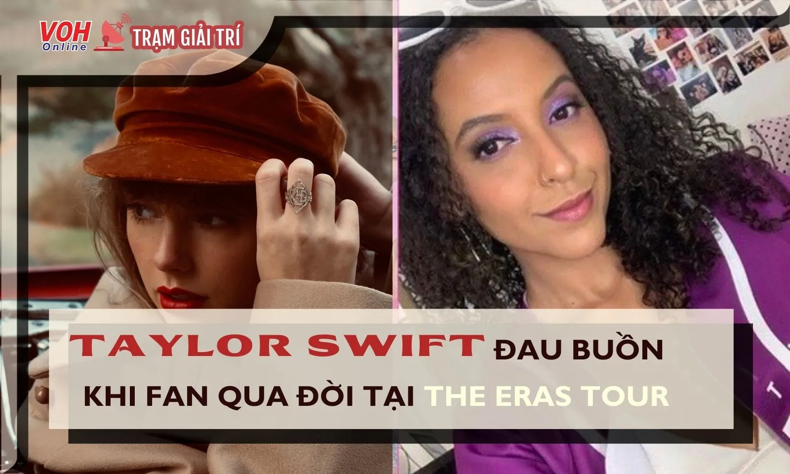 Taylor Swift viết tâm thư khi biết fan qua đời tại The Eras Tour