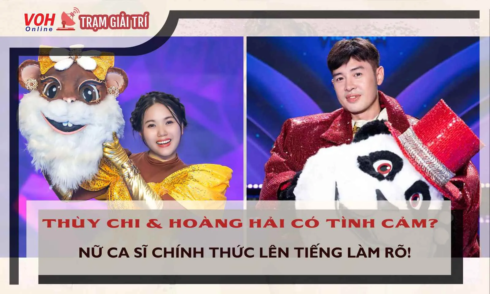 Thùy Chi lên tiếng về tin đồn tình cảm với ca sĩ Hoàng Hải
