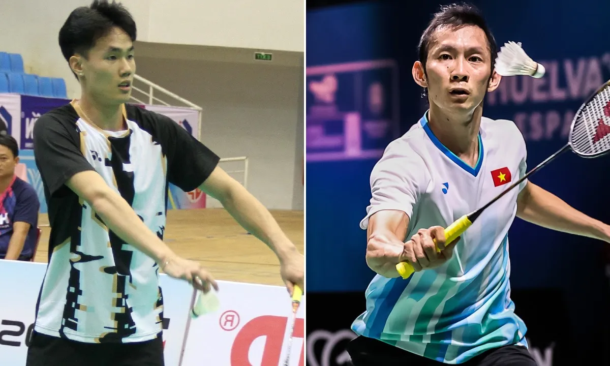 Nguyễn Tiến Tuấn ngược dòng hạ Tiến Minh để lên ngôi vô địch Giải cầu lông quốc gia 2023