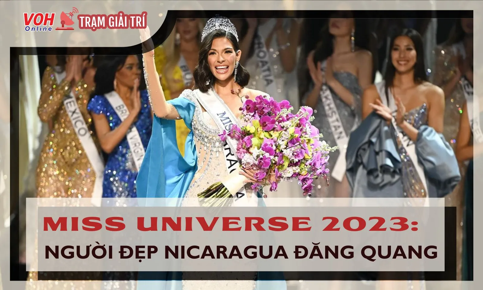 Chung kết Miss Universe 2023: Người đẹp Nicaragua đăng quang, Thái Lan đạt Á hậu 1 gây tiếc nuối