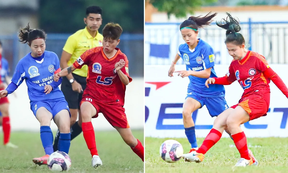 Giải bóng đá nữ VĐQG 2023: Phong Phú Hà Nam và Than KSVN cùng chiếm ngôi đầu