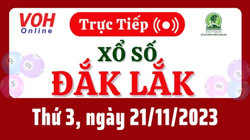 XSDLK 21/11 - Kết quả xổ số Đắk Lắk hôm nay thứ 3 ngày 21/11/2023