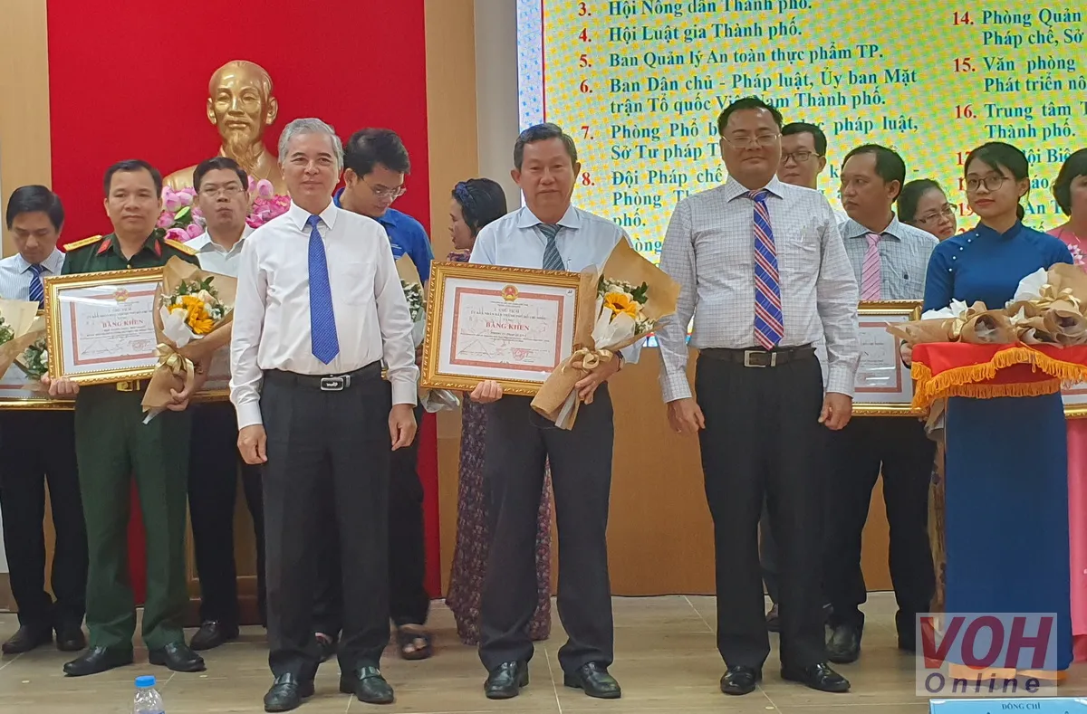 TPHCM tổng kết, đánh giá phong trào thi đua chào mừng Ngày Pháp luật Việt Nam giai đoạn 2018-2023