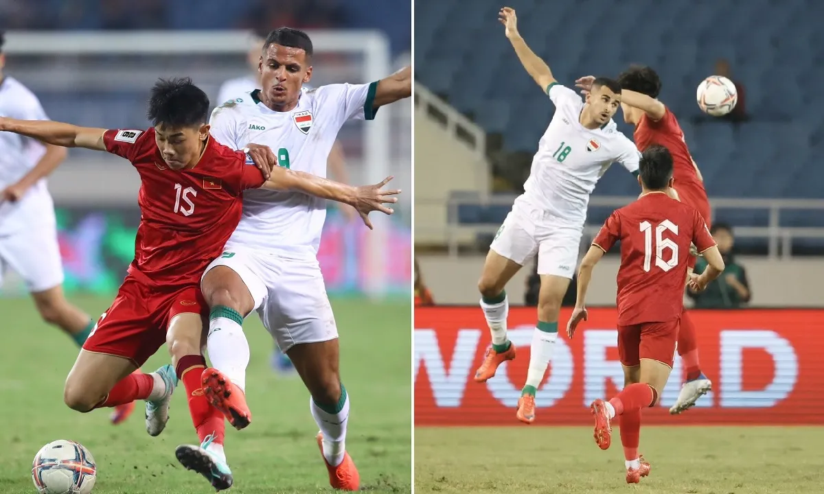 Kết quả Vòng loại World Cup 2026: Tuyển Việt Nam thua đau Iraq, xếp thứ hai tại bảng F