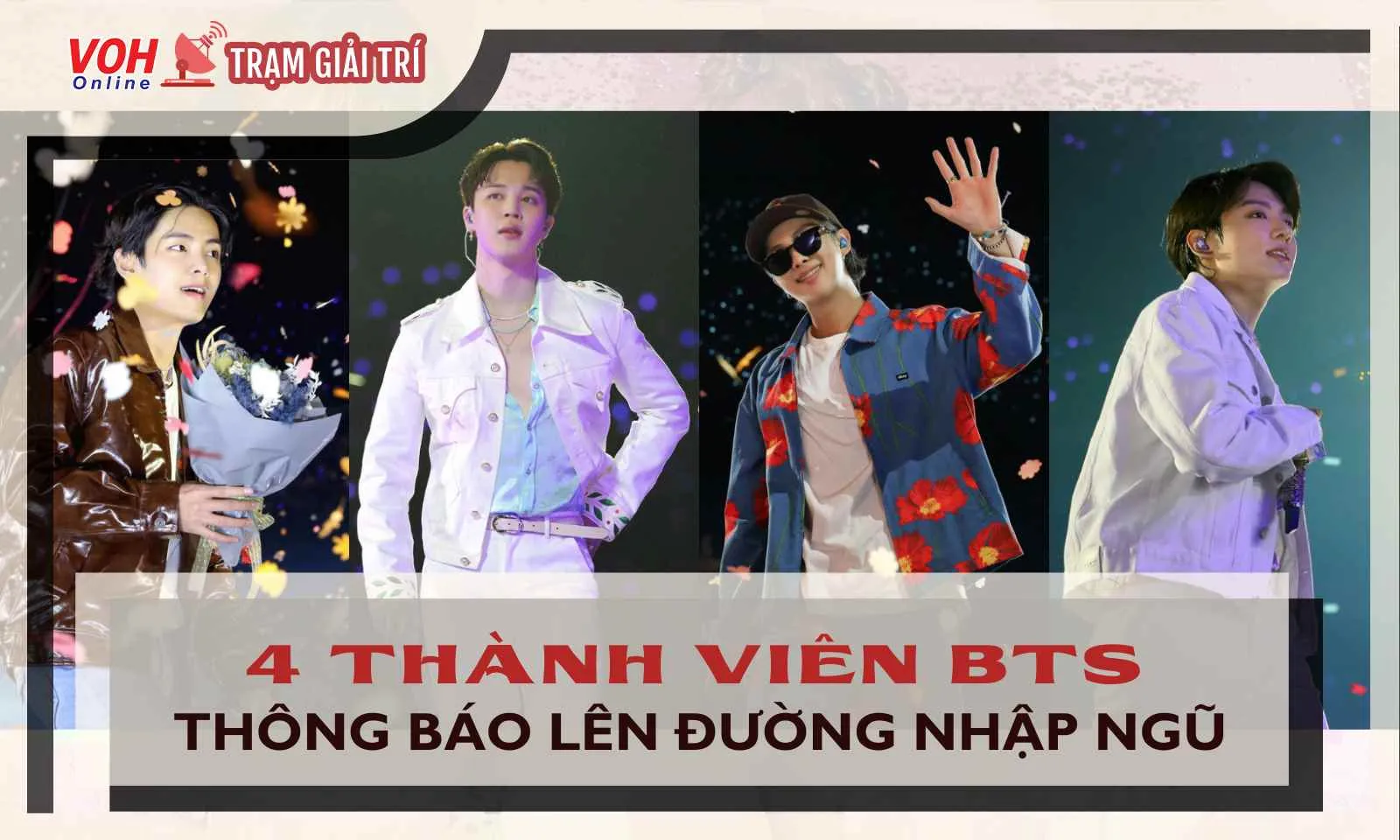 Fan ngỡ ngàng khi 4 thành viên BTS nhập ngũ cùng lúc, Jungkook viết tâm thư chia sẻ