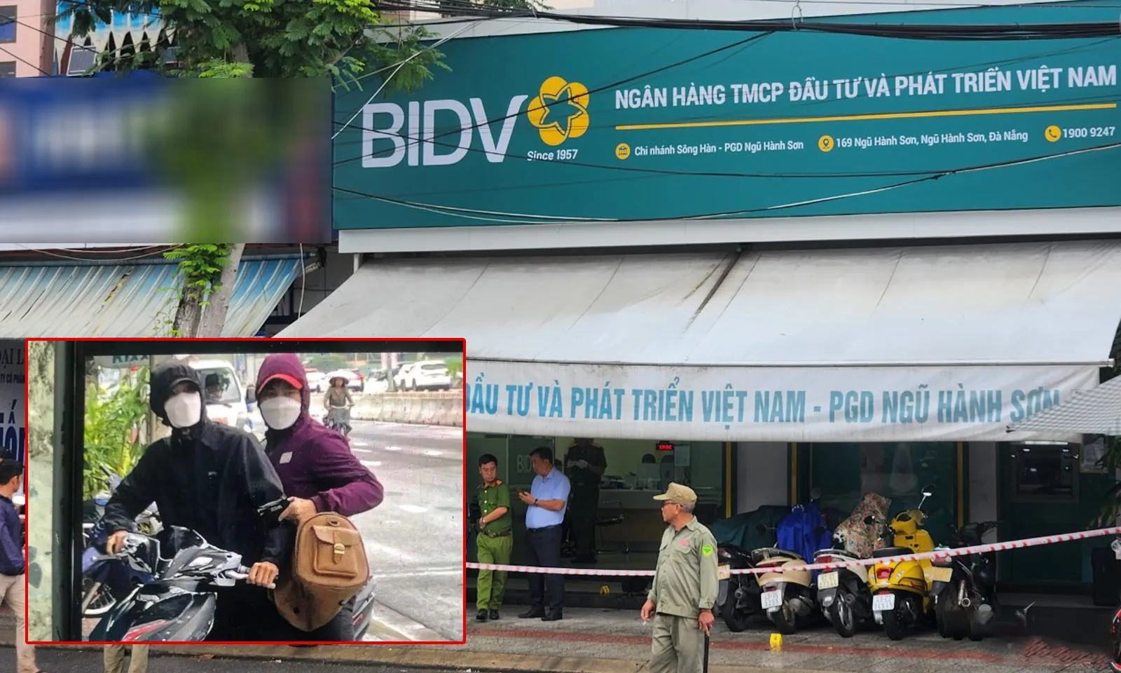 NÓNG: Cướp ngân hàng ở Đà Nẵng, nhân viên bảo vệ bị đâm đã tử vong