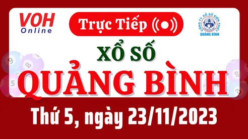 XSQB 23/11 - Kết quả xổ số Quảng Bình hôm nay thứ 5 ngày 23/11/2023