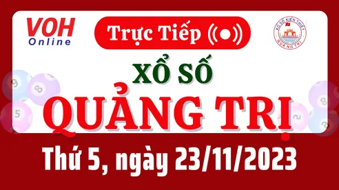 XSQT 23/11 - Kết quả xổ số Quảng Trị hôm nay thứ 5 ngày 23/11/2023
