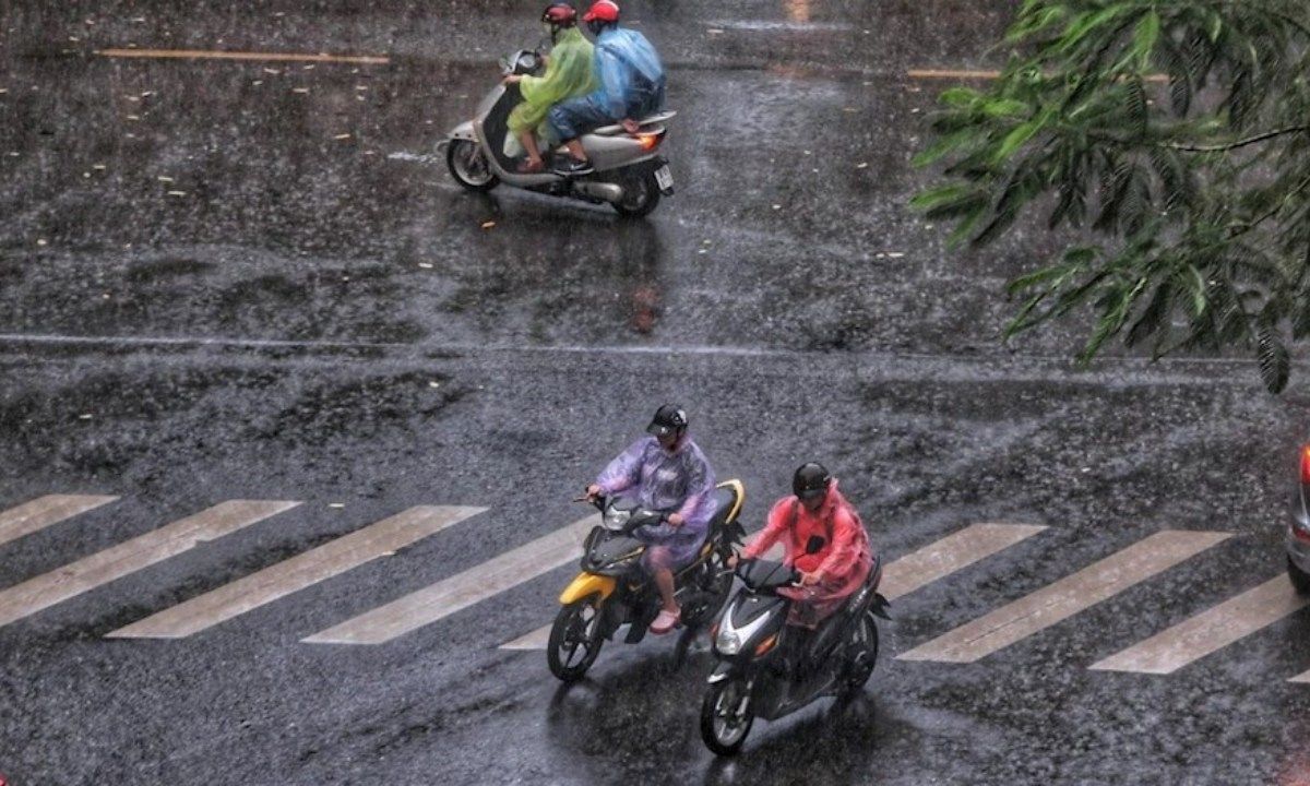 Miền Trung cuối tuần mưa lớn