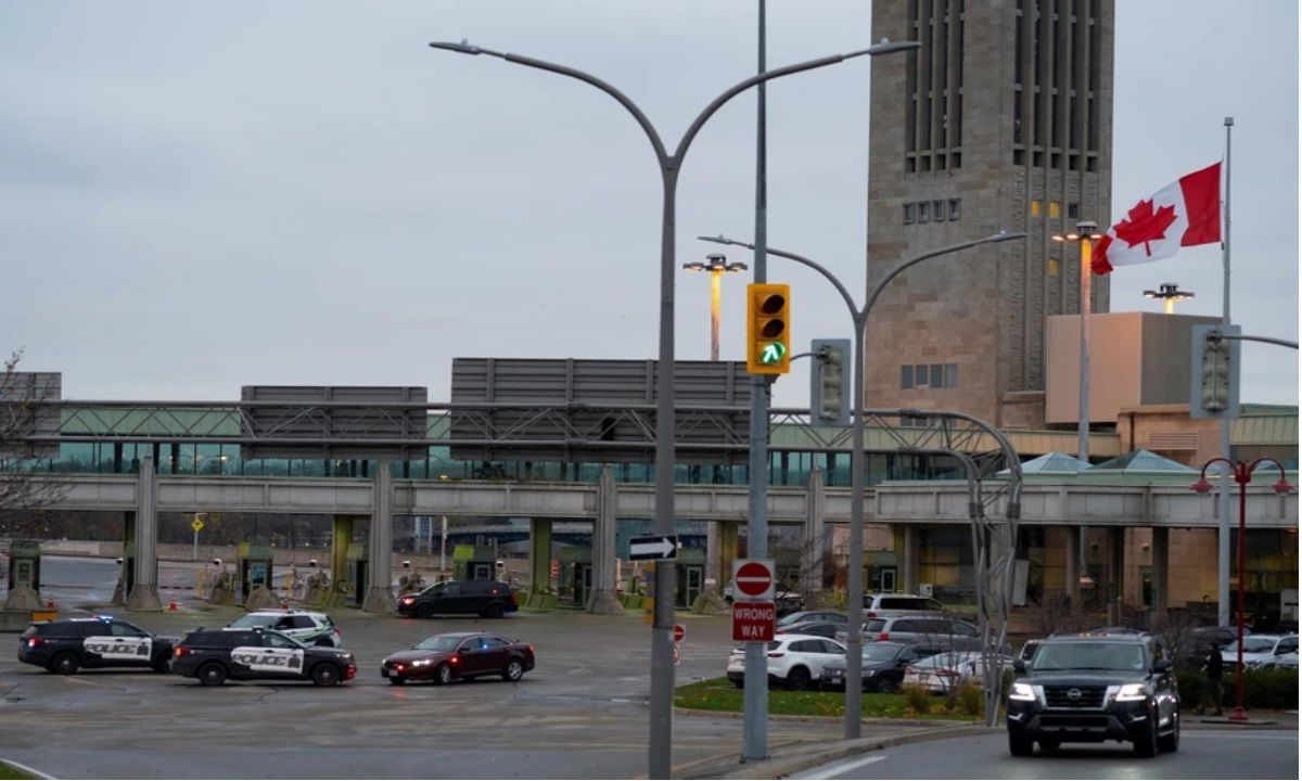 Cửa khẩu biên giới Mỹ - Canada nơi xảy ra vụ nổ xe được mở lại