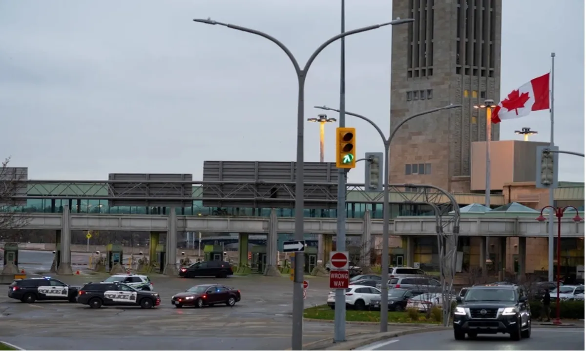 Cửa khẩu biên giới Mỹ - Canada nơi xảy ra vụ nổ xe được mở lại