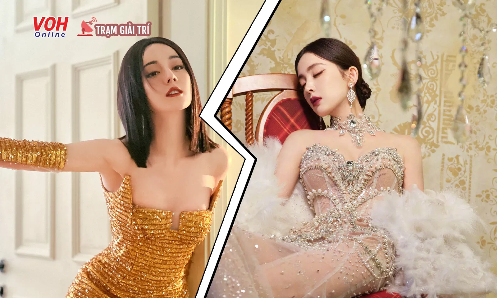 Địch Lệ Nhiệt Ba đọ sắc vóc siêu ảo diệu với mỹ nhân phim flop trên thảm đỏ Vogue