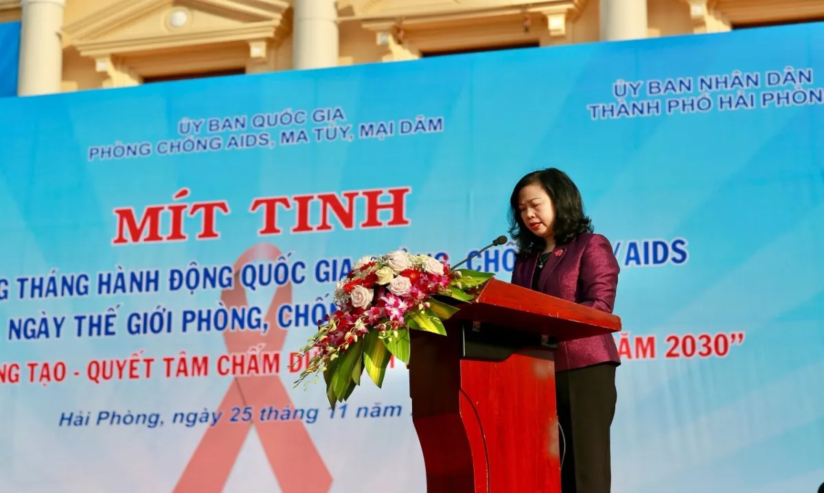 Tháng hành động quốc gia phòng, chống HIV/AIDS 2023: Quyết tâm chấm dứt AIDS vào năm 2030