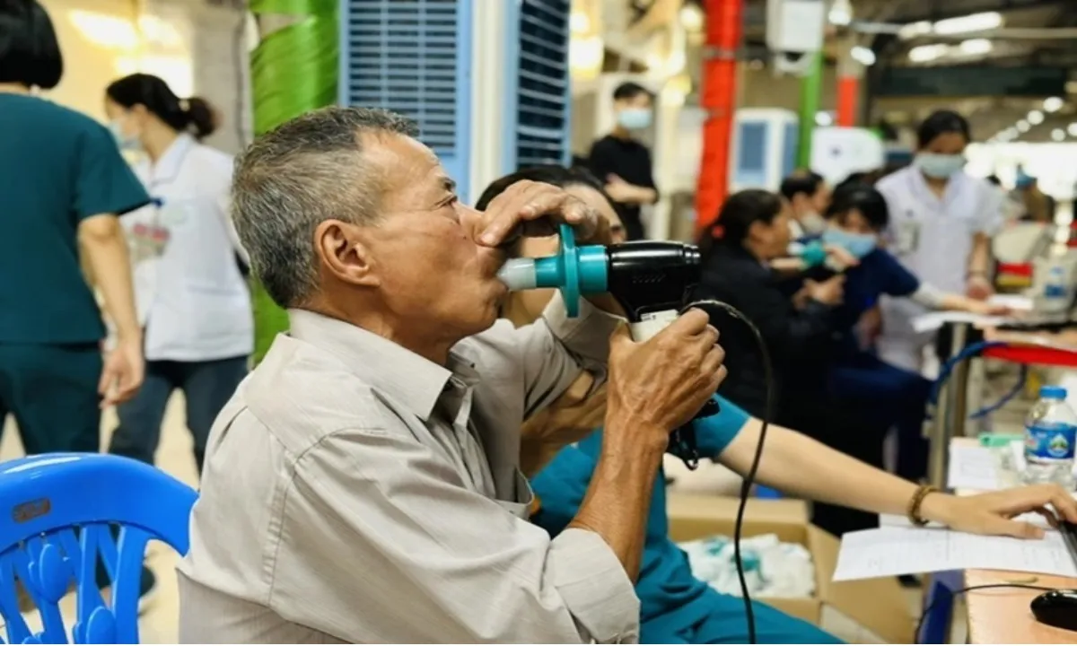 Số ca bệnh phổi tắc nghẽn mạn tính của Việt Nam đứng đầu châu Á-Thái Bình Dương