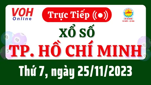XSHCM 25/11 - Kết quả xổ số TP.HCM hôm nay thứ 7 ngày 25/11/2023