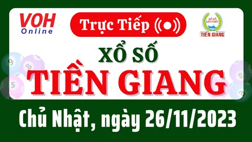 XSKG 26/11 - Kết quả xổ số Kiên Giang hôm nay chủ nhật ngày 26/11/2023