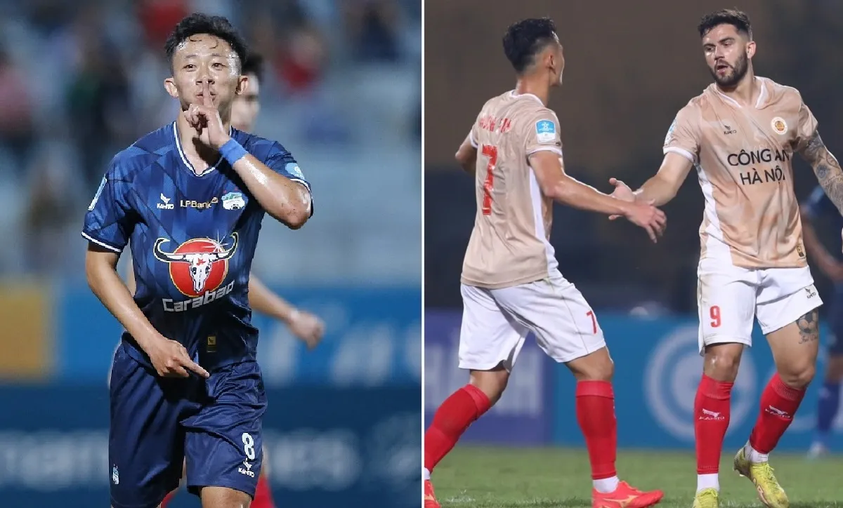 Cúp Quốc gia 2023/2024: Công An Hà Nội ngược dòng hạ HAGL ngày ra mắt HLV Gong Oh Kyun