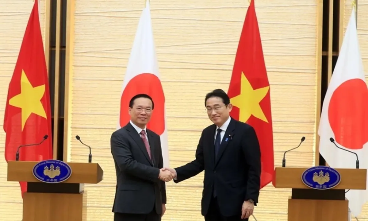 Việt Nam - Nhật Bản nâng quan hệ lên Đối tác Chiến lược Toàn diện