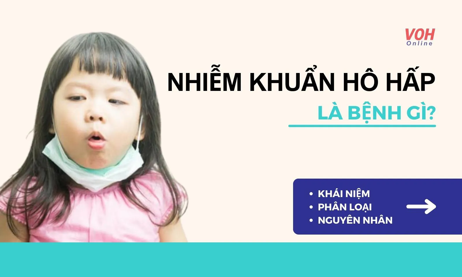 Nhiễm khuẩn hô hấp là bệnh gì?