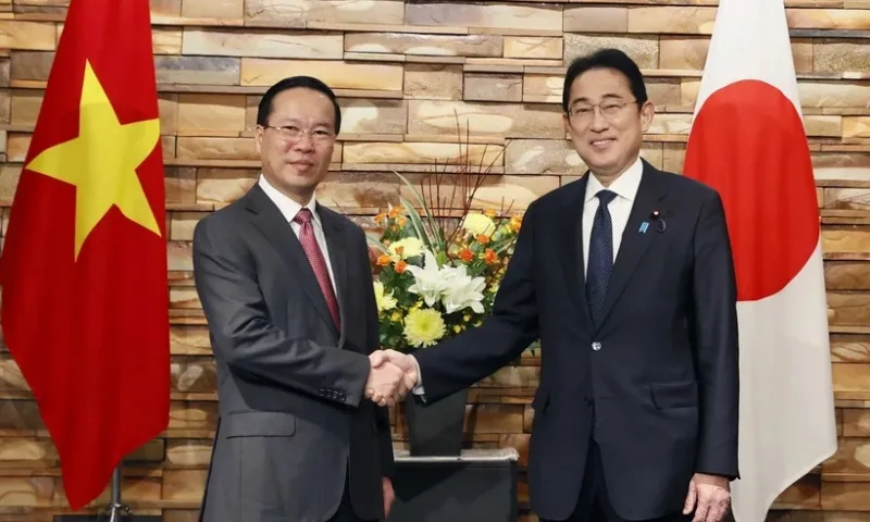 Tuyên bố chung về việc nâng cấp quan hệ Việt Nam - Nhật Bản lên Đối tác Chiến lược toàn diện