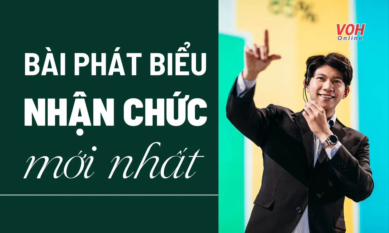 Top 10 bài phát biểu nhậm chức, nhiệm vụ hay và mới nhất