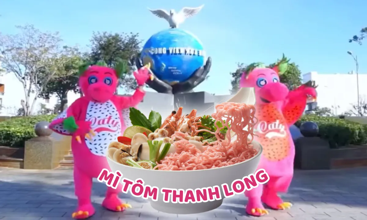 Giới trẻ không ngừng bắt trend giai điệu “hot” của mì tôm thanh long