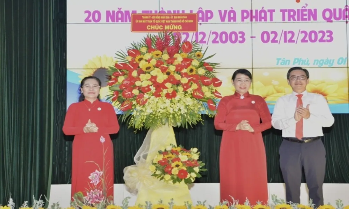 Nhìn lại 20 năm thành lập quận Tân Phú