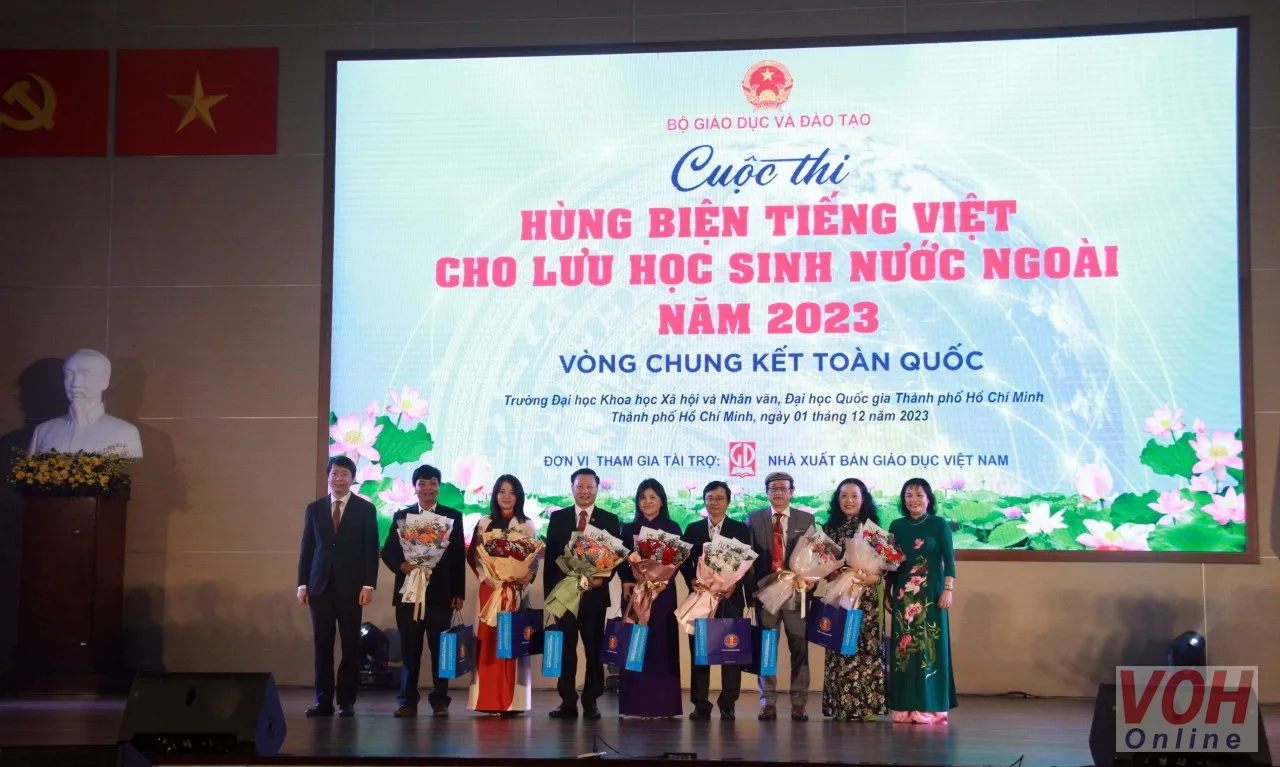 Lần đầu tiên Chung kết “Hùng biện tiếng Việt” cho lưu học sinh nước ngoài quy mô toàn quốc
