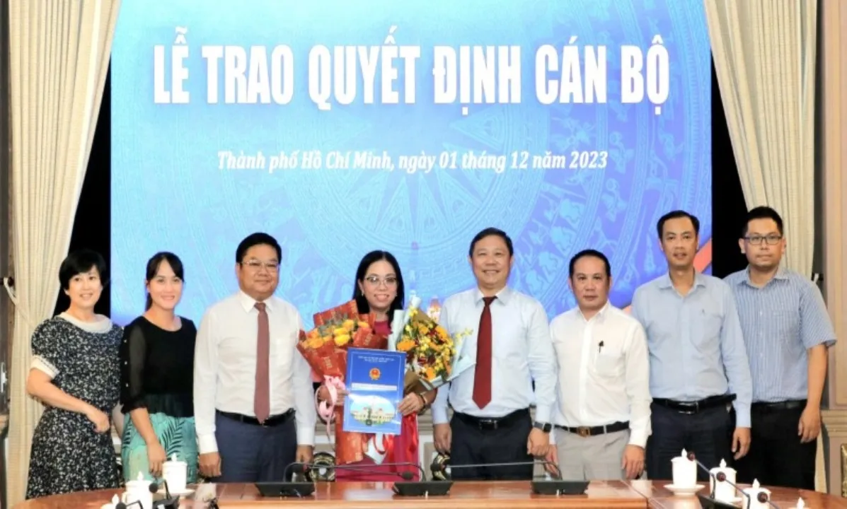 Bổ nhiệm Phó giám đốc Sở Lao động-Thương binh và Xã hội TPHCM