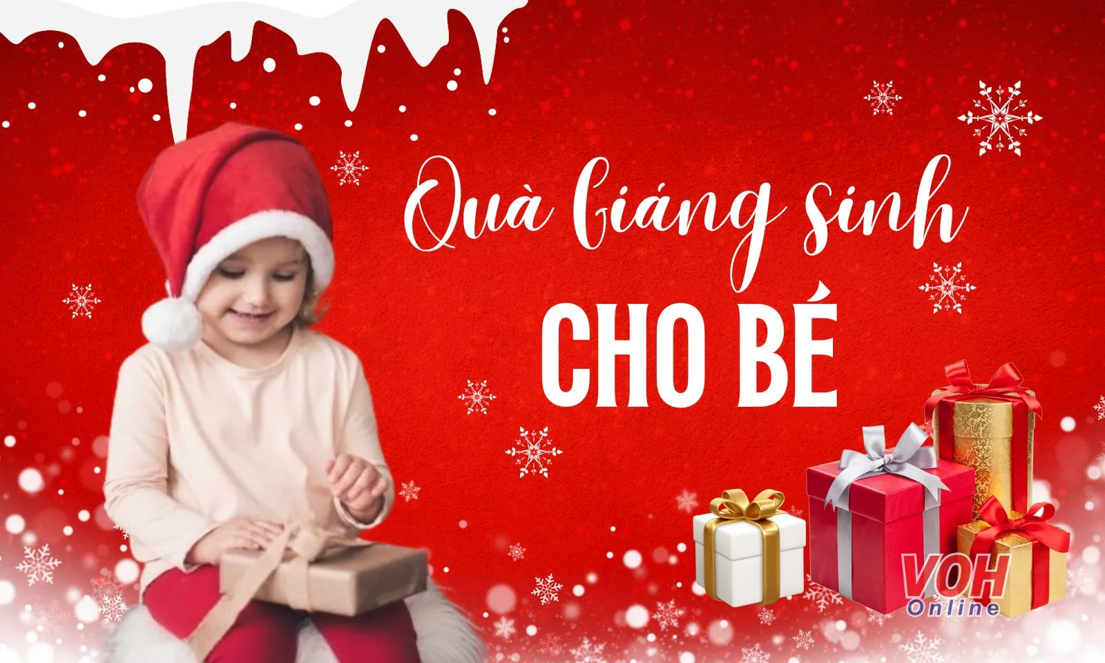 40+ món quà Giáng sinh cho bé theo độ tuổi