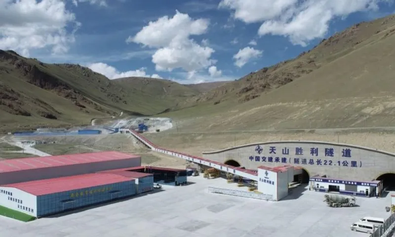 Trung Quốc đang xây Đường hầm cao tốc dài nhất thế giới