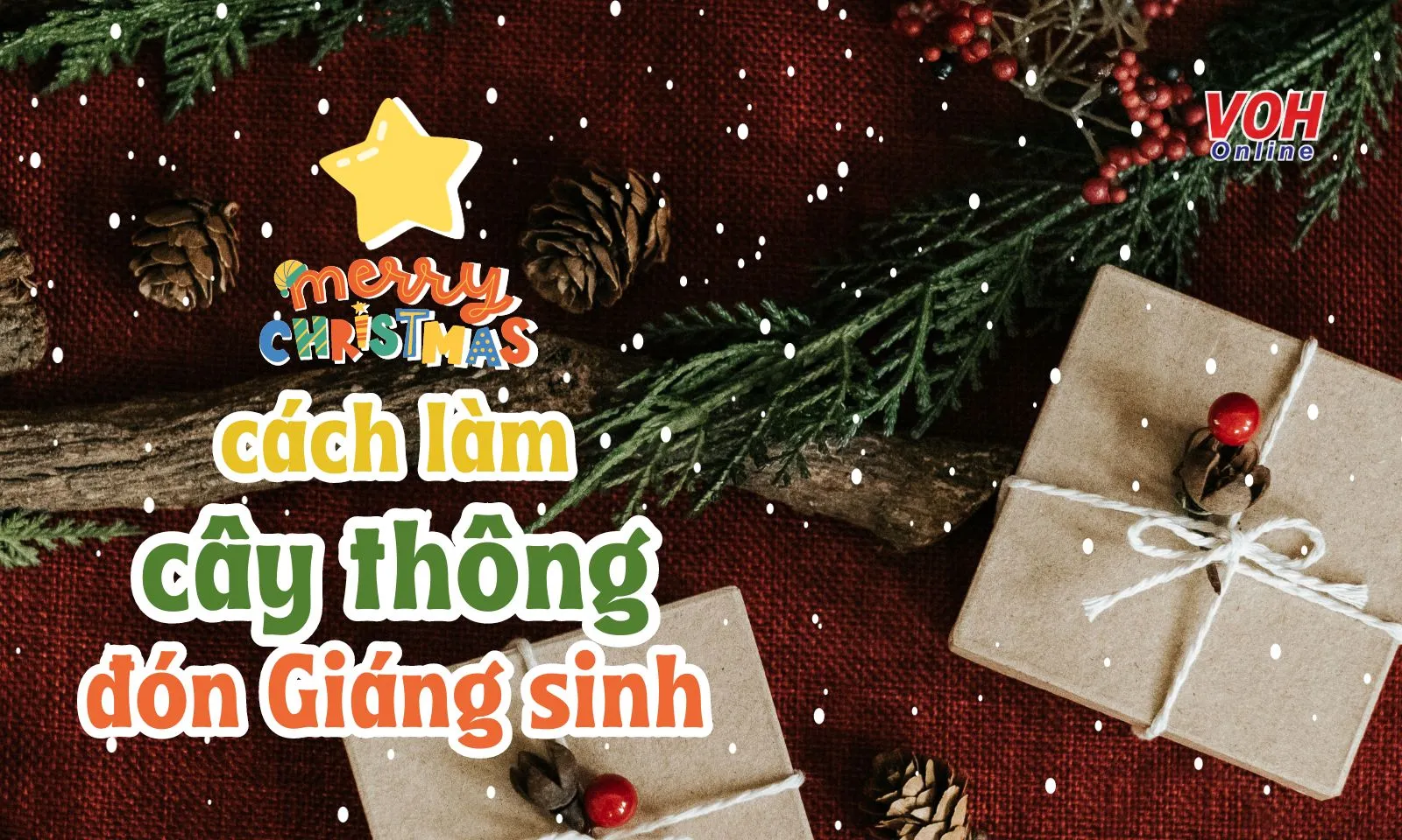 Những cách làm cây thông Noel handmade “hot rần rần” trong mùa Giáng sinh này