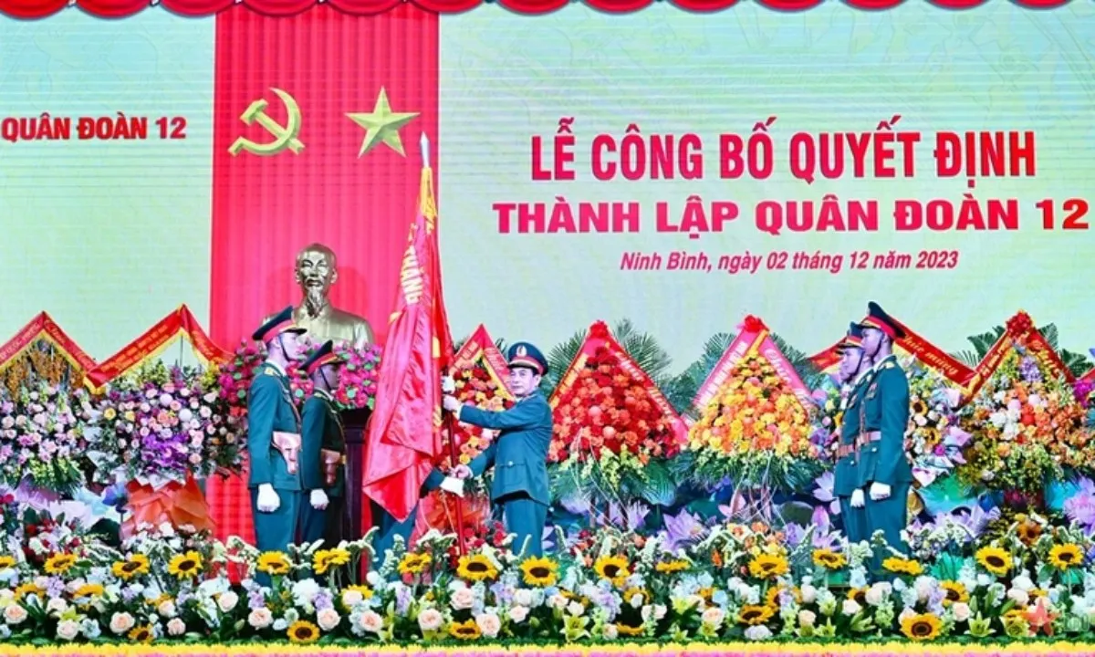 Thành lập Quân đoàn 12 đầu tiên “tinh, gọn, mạnh”, quân đội Việt Nam tiến lên hiện đại