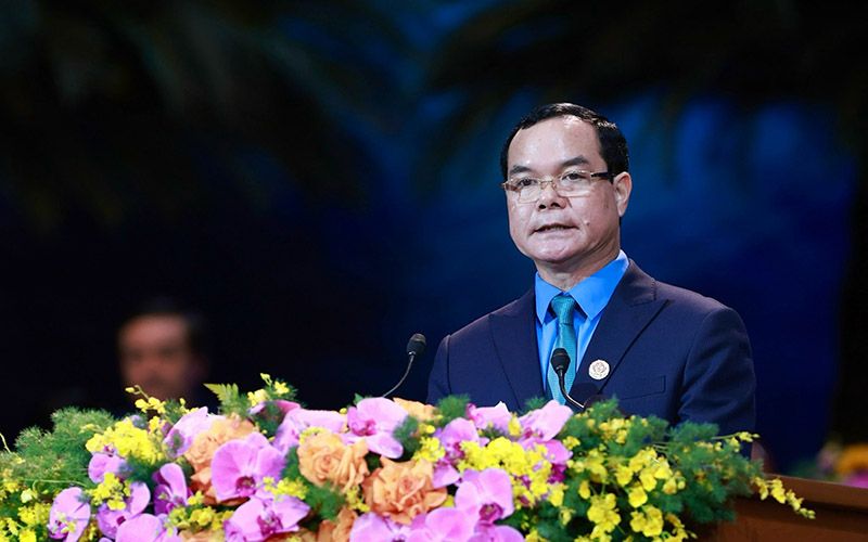 Ông Nguyễn Đình Khang tái đắc cử Chủ tịch Tổng Liên đoàn Lao động Việt Nam Khóa XIII