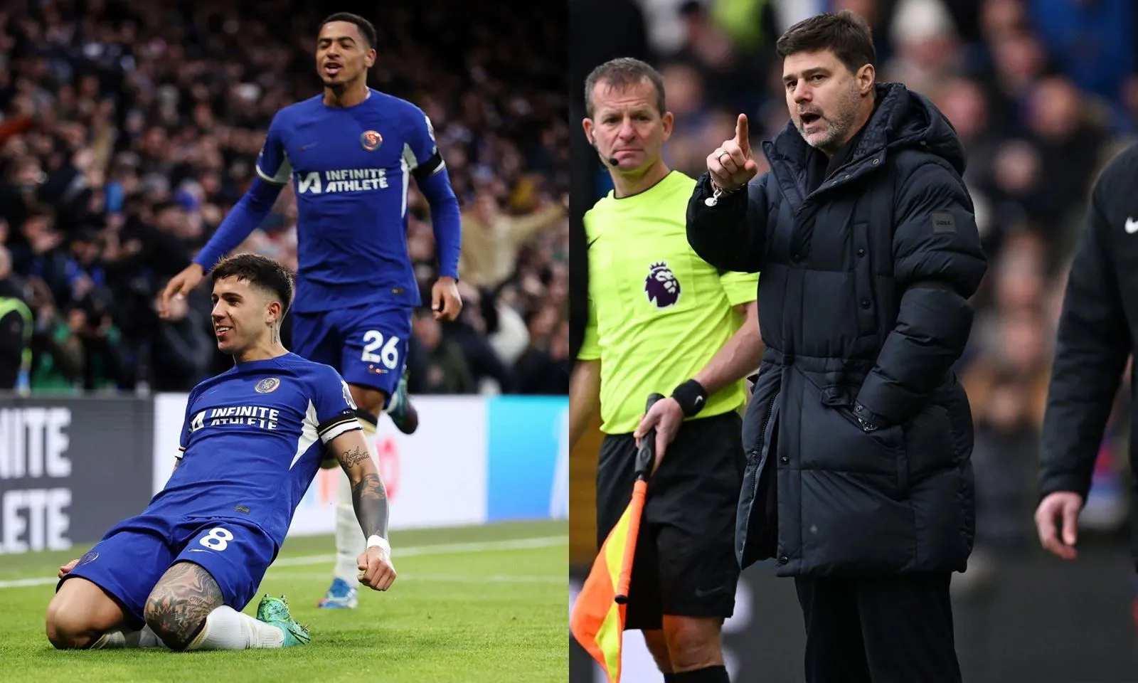 Chấm điểm Chelsea 3-2 Brighton: Enzo Fernandez bật mode gánh team | Pochettino out trình De Zerbi