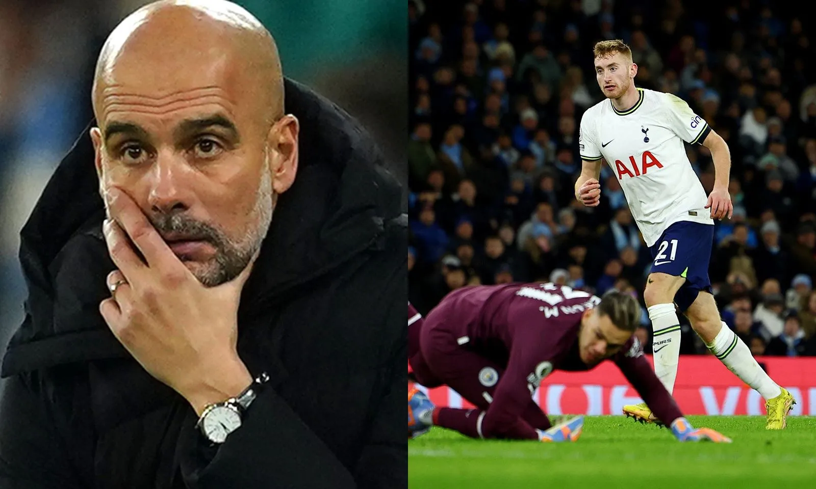 Điểm yếu chưa khắc phục, Pep Guardiola lo Man City bại trận trước “khắc tinh” Tottenham