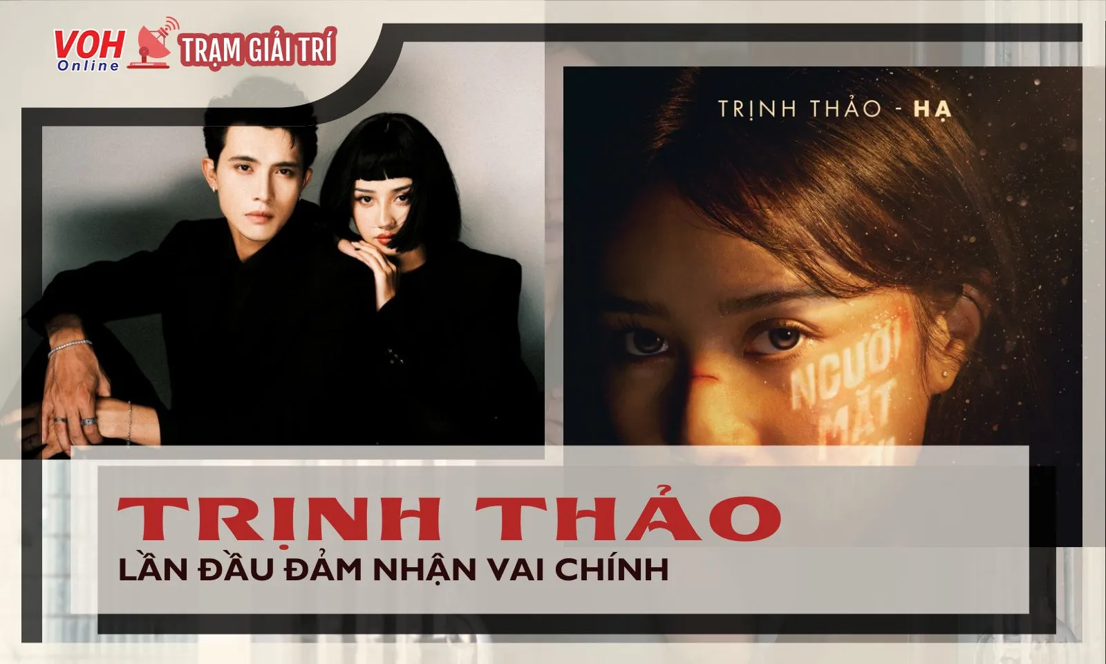 Trịnh Thảo lần đầu đóng vai chính trong Người Mặt Trời