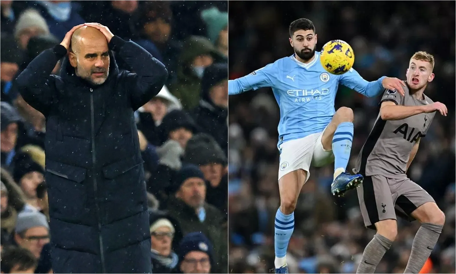 Tử huyệt đã xuất hiện trên cỗ máy chiến thắng Man City của HLV Pep Guardiola