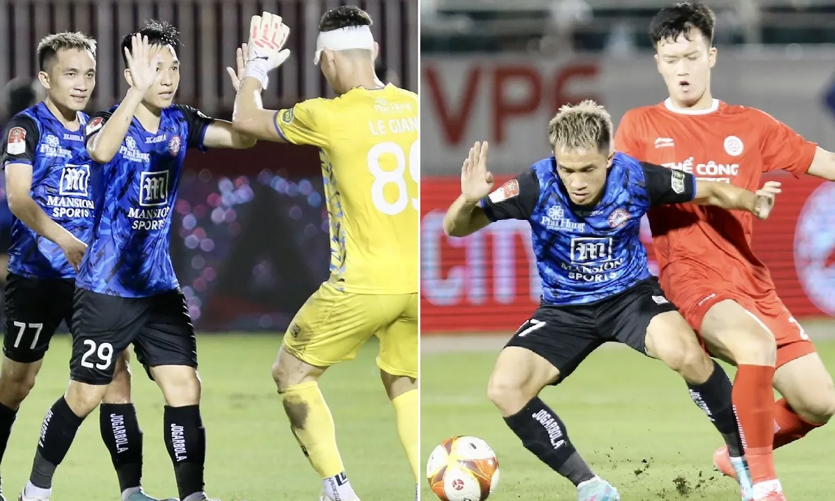 Kết quả V-League TPHCM vs Viettel: Đội chủ sân Thống Nhất thắng sốc Thể Công