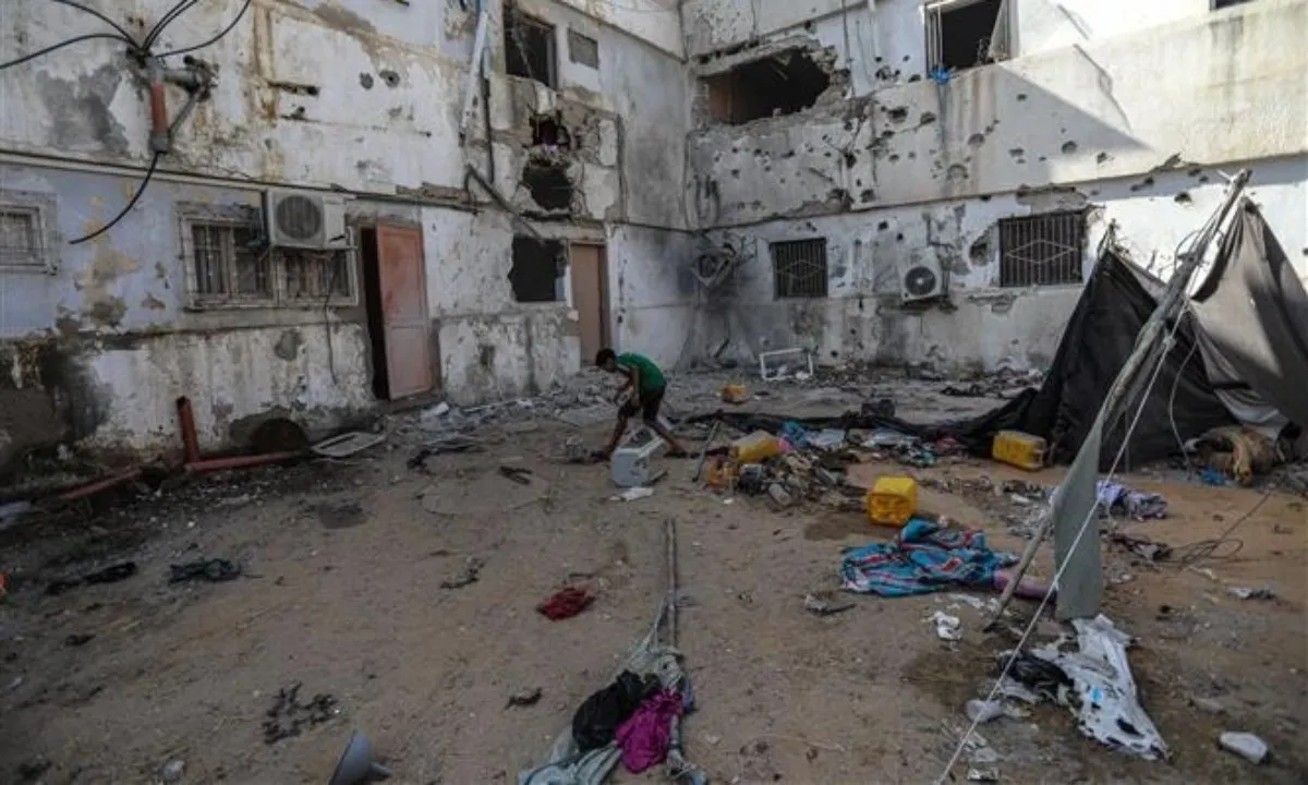 Thảm cảnh tại các bệnh viện ở Nam Gaza