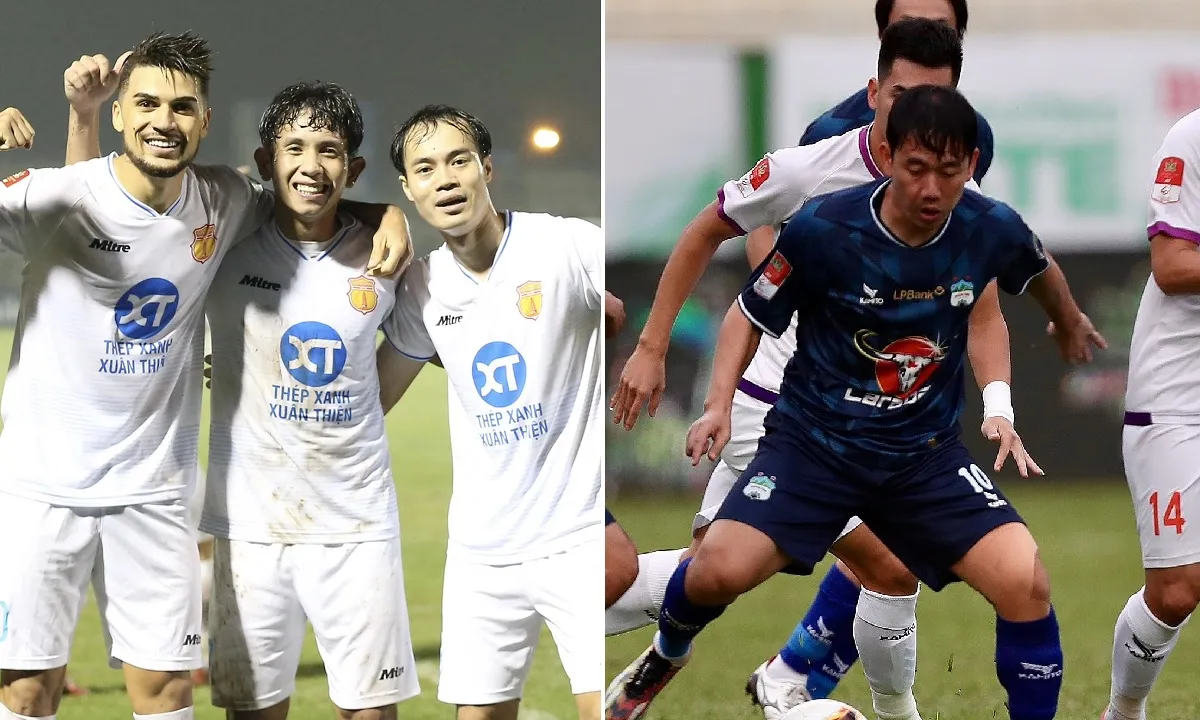 BXH V-League 2023/2024 sau vòng 4: Nam Định xây chắc ngôi đầu | HAGL tiếp tục xếp chót