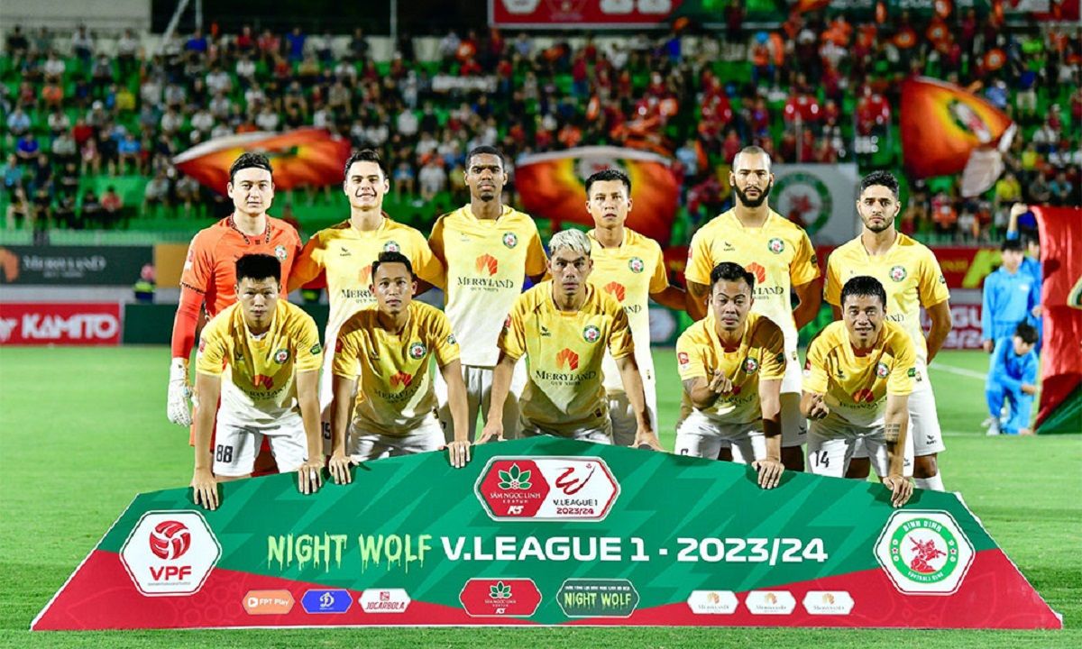 CLB Bình Định có nhà tài trợ mới, lần thứ 2 đổi tên tại mùa giải 2023/2024