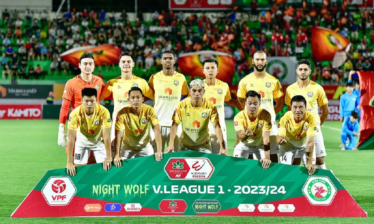 CLB Bình Định có nhà tài trợ mới, lần thứ 2 đổi tên tại mùa giải 2023/2024