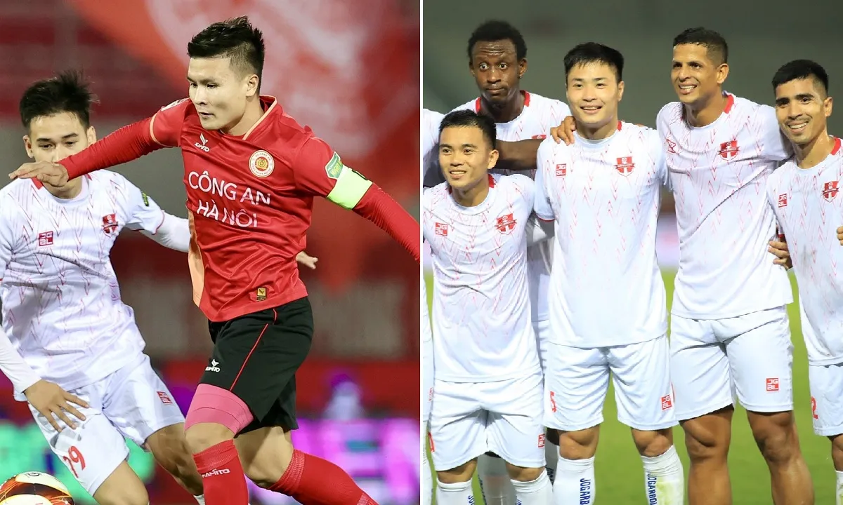 Kết quả V-League Hải Phòng vs Công An Hà Nội: Quang Hải “mở tài khoản”, nhà ĐKVĐ vẫn phơi áo