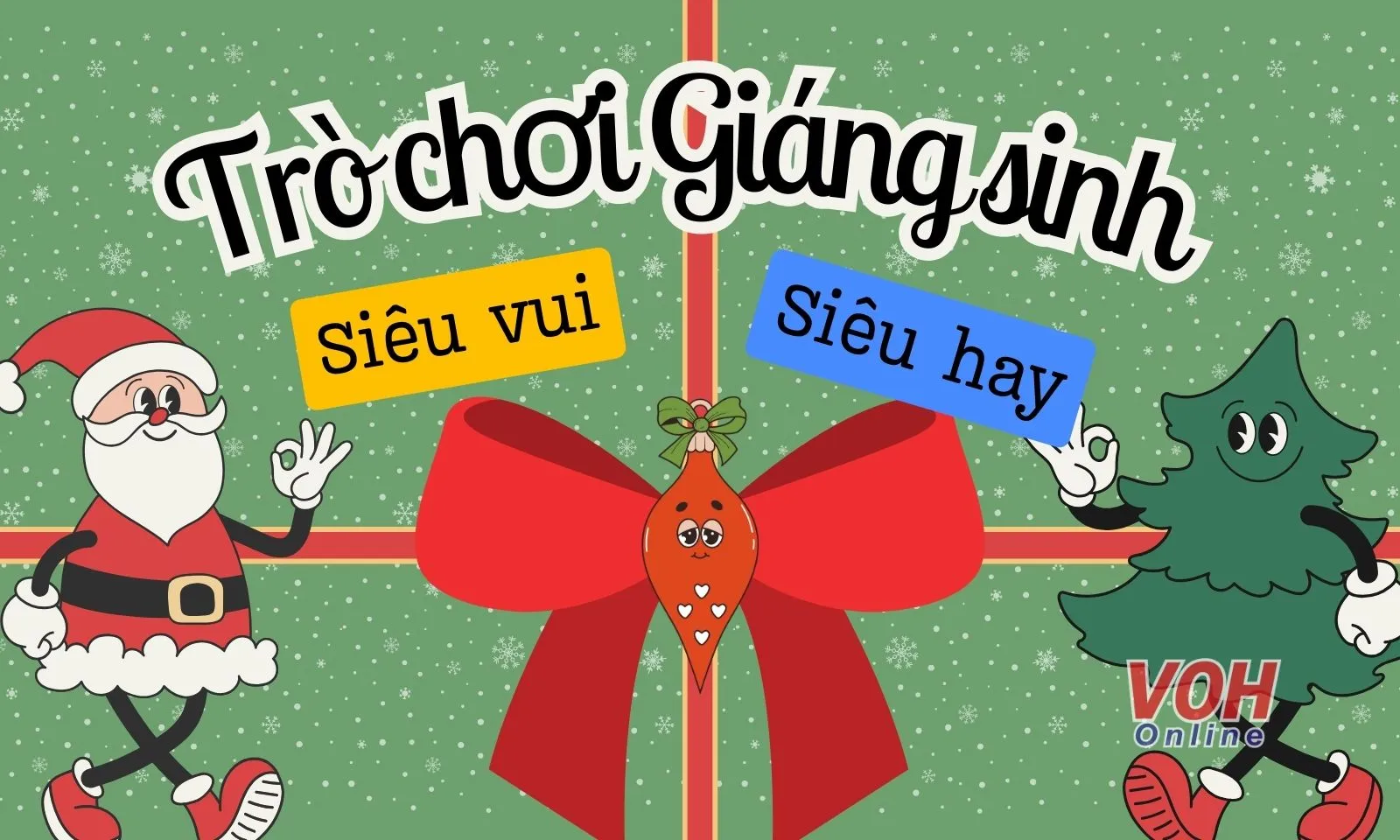 19 trò chơi Giáng sinh thú vị cho trẻ em và người lớn