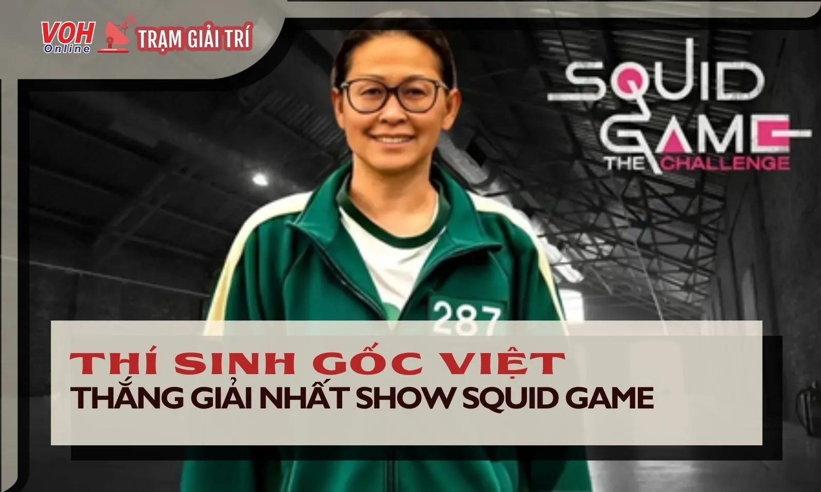 Thí sinh gốc Việt thắng giải nhất tại show Squid Game, nhận hơn 110 tỷ đồng